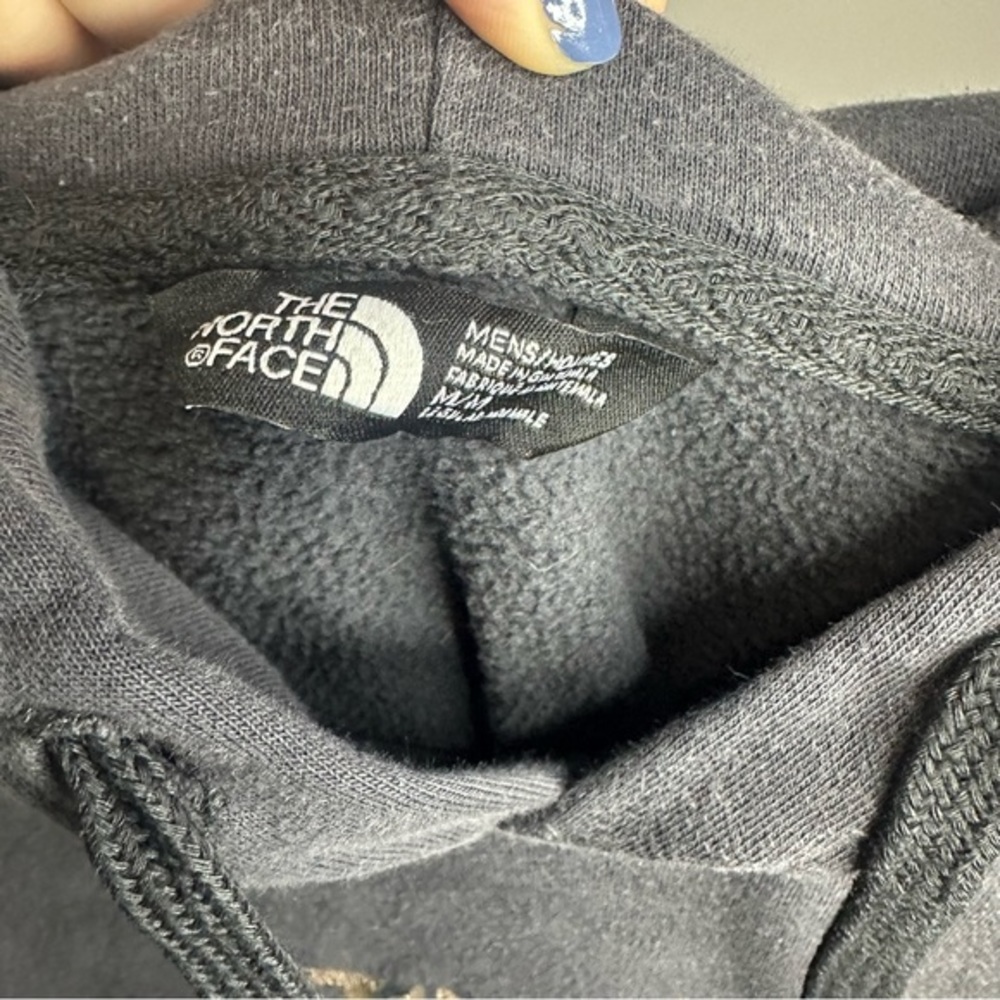 Men’s The North Face Size‎ Medium Grey/Camo Hooded Sweatshirt - Picture 4 of 4
